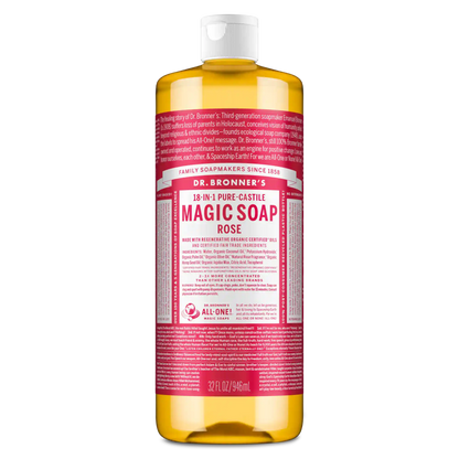 Rose - Pure-Castile Magic Soap
