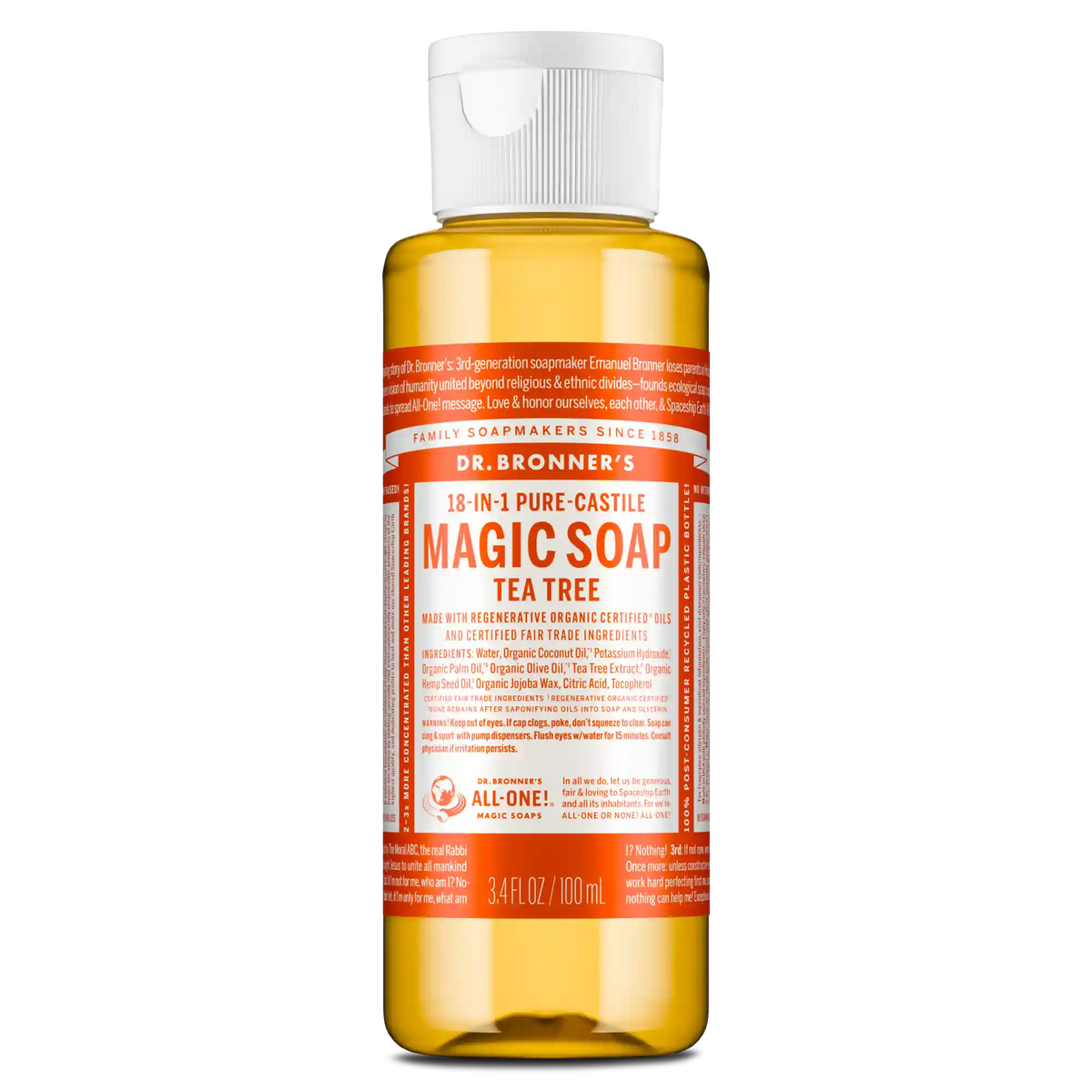 Tea Tree - Pure-Castile Magic Soap