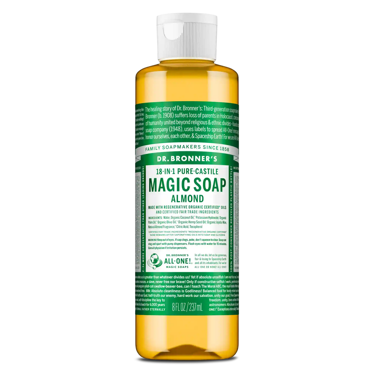 Almond - Pure-Castile Magic Soap