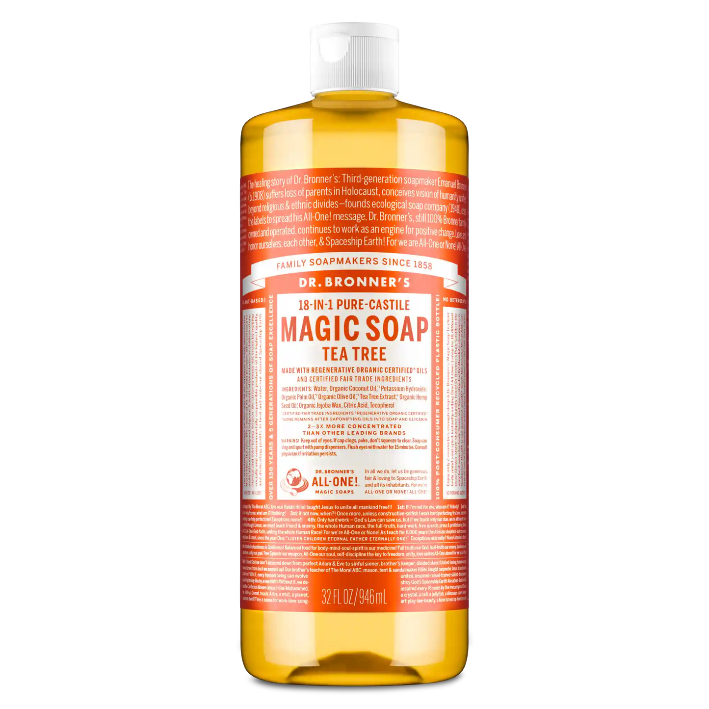 Tea Tree - Pure-Castile Magic Soap