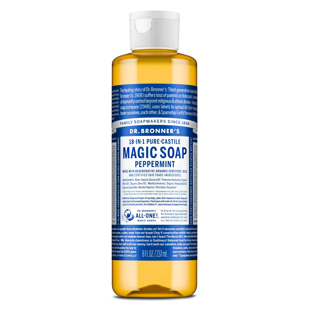 Peppermint - Pure-Castile Magic Soap