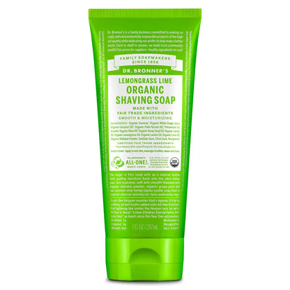 Lemongrass Lime - Organic Shaving Soaps