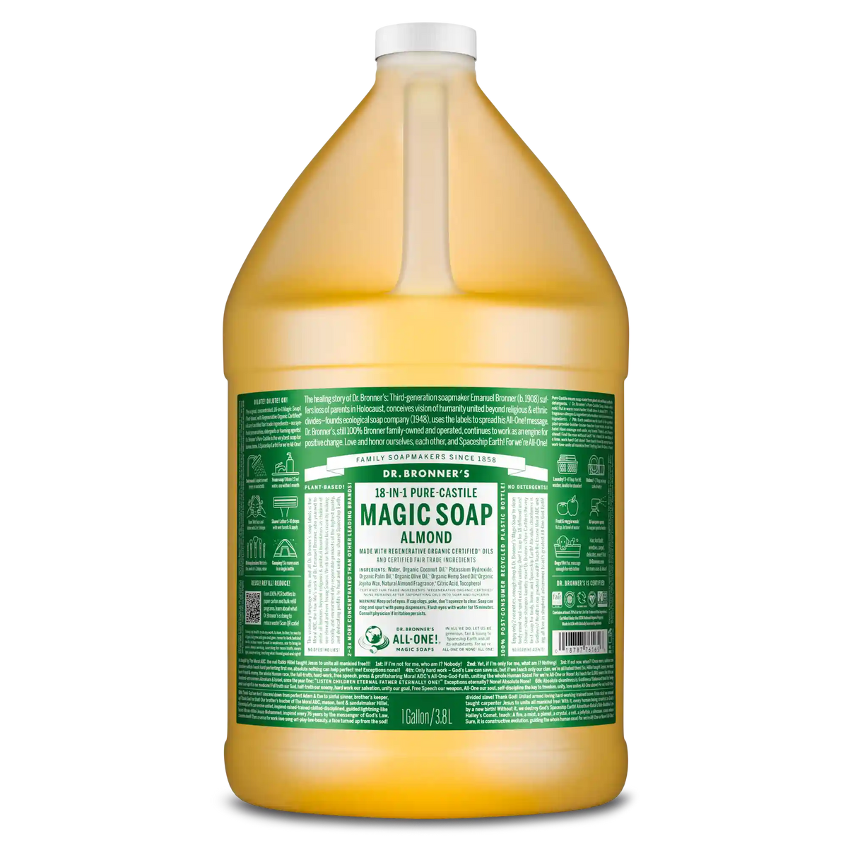 Almond - Pure-Castile Magic Soap