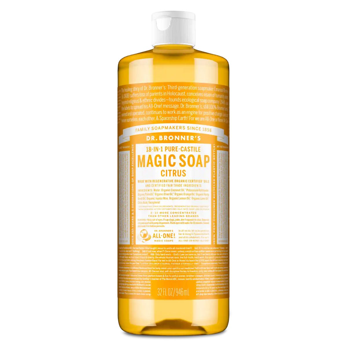 Citrus - Pure-Castile Magic Soap