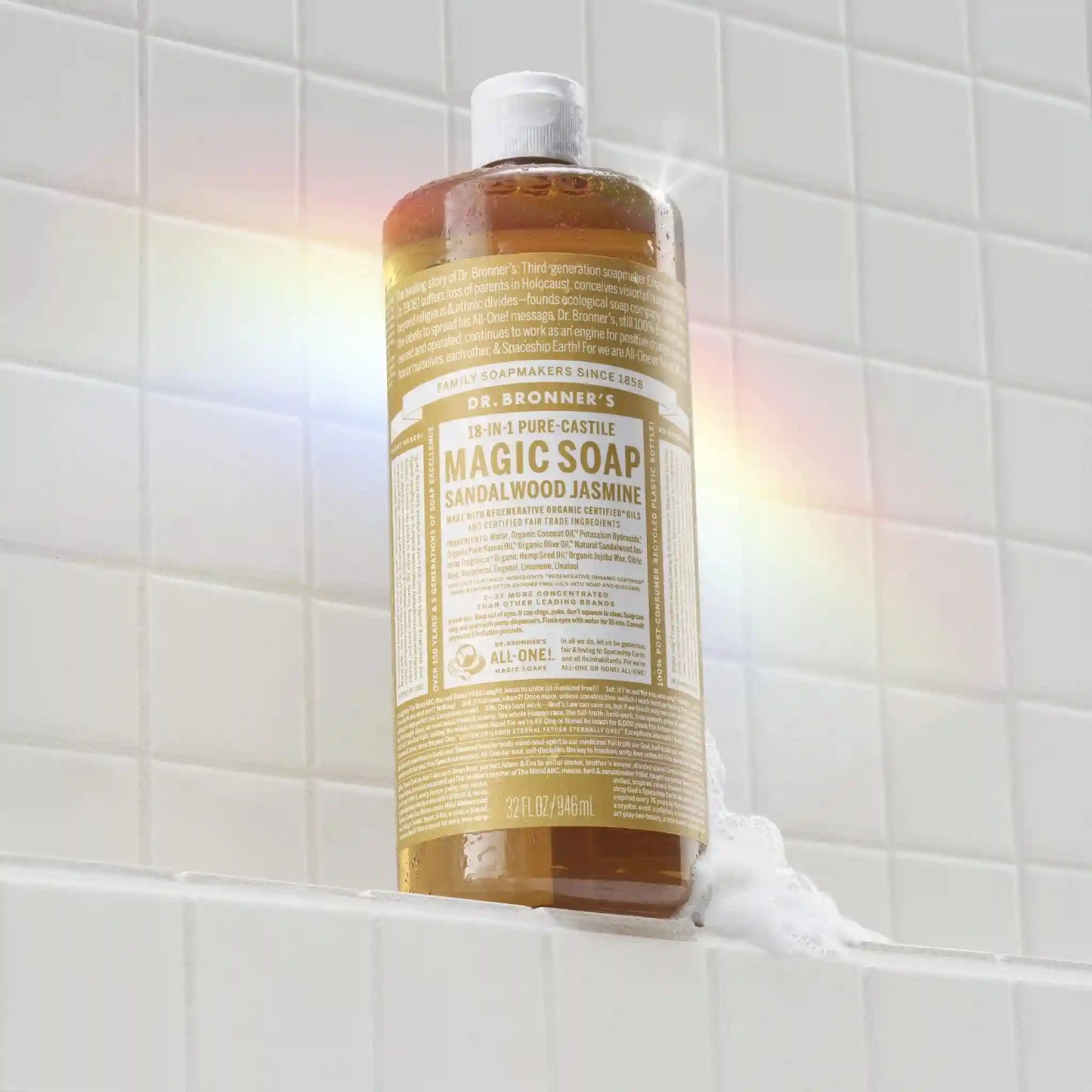 Sandalwood Jasmine - Pure-Castile Magic Soap