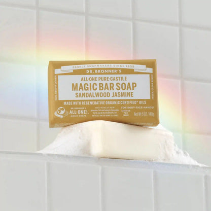 Sandalwood Jasmine - Pure-Castile Bar Soap