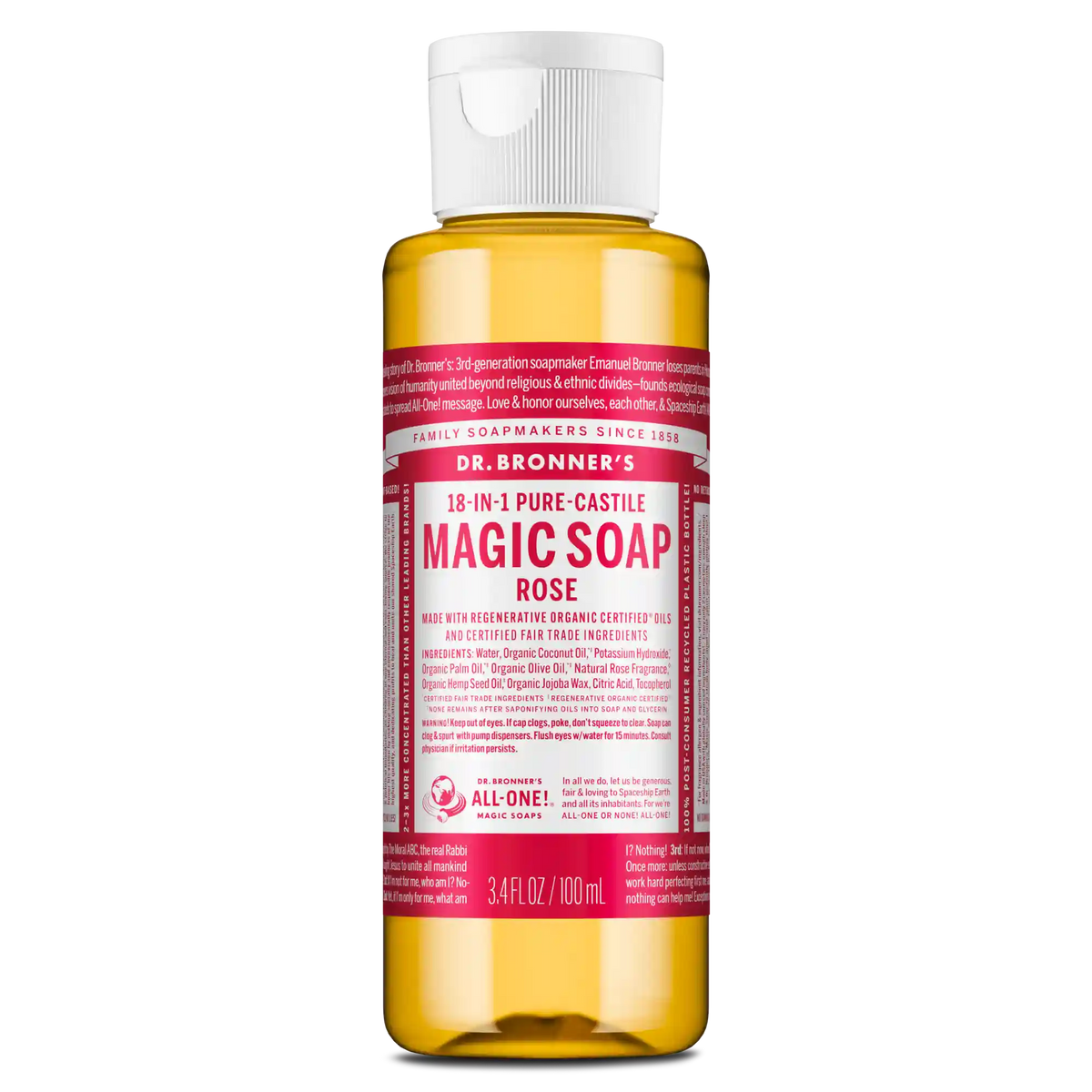 Rose - Pure-Castile Magic Soap