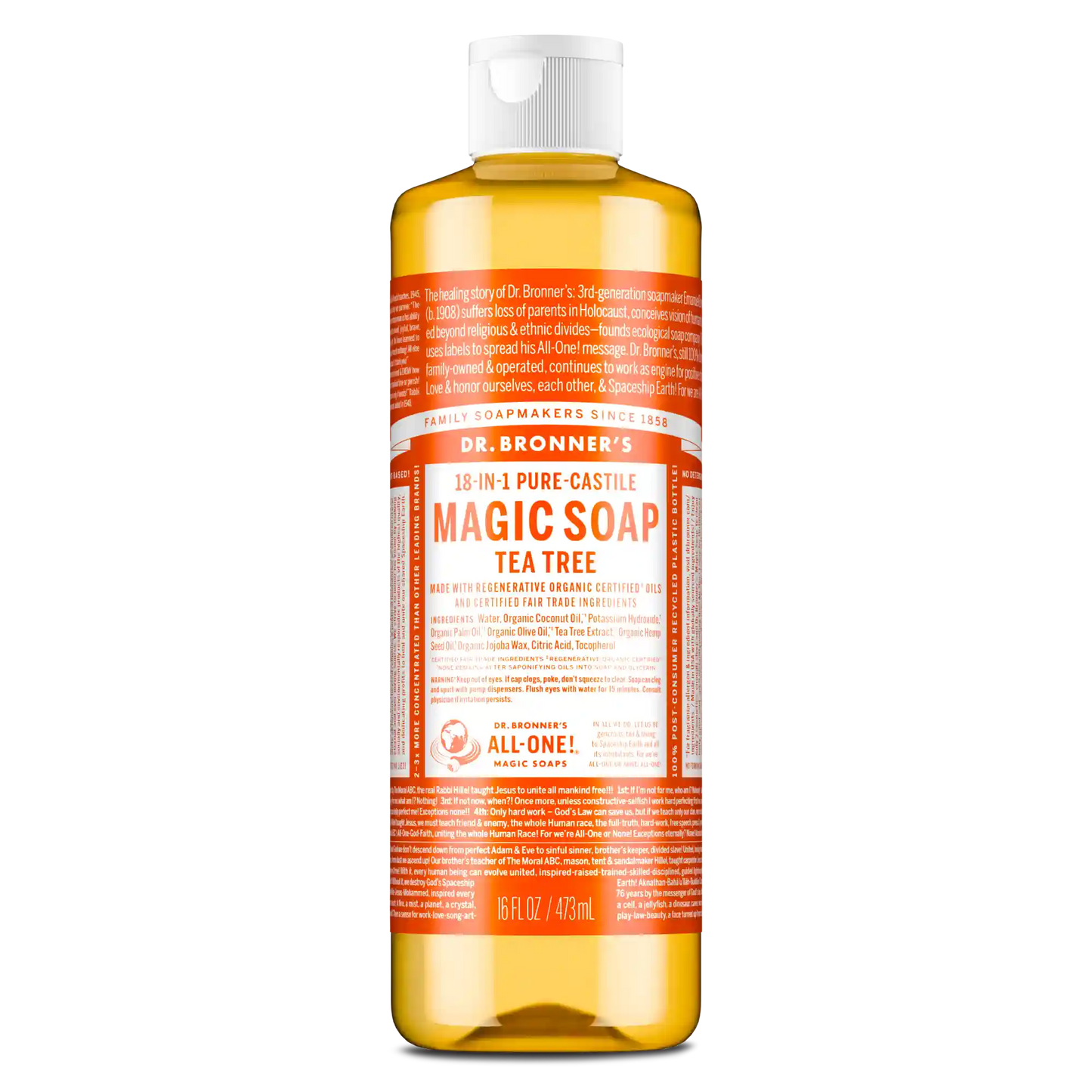 Tea Tree - Pure-Castile Magic Soap