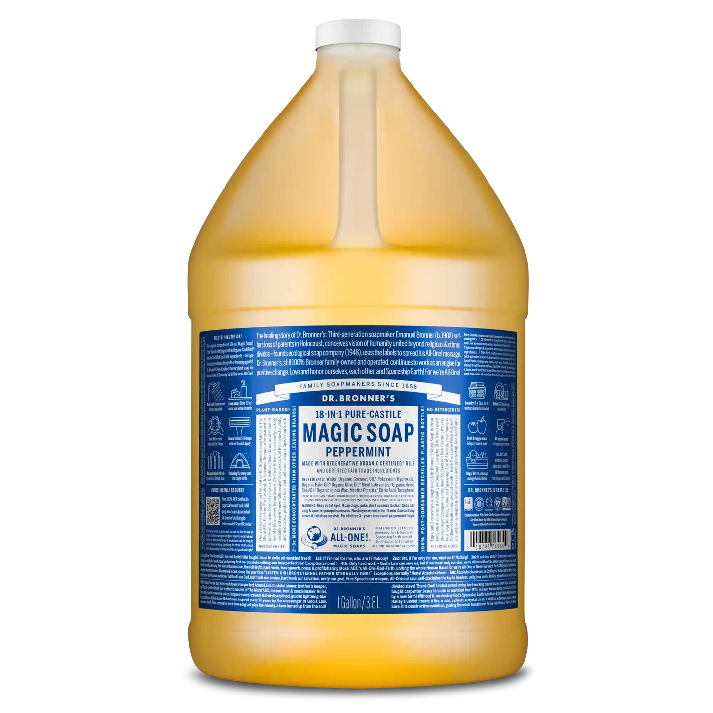Peppermint - Pure-Castile Magic Soap
