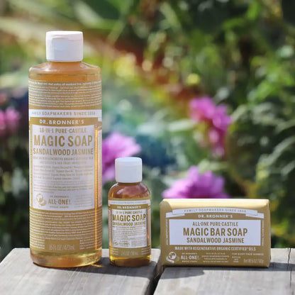 Sandalwood Jasmine - Pure-Castile Magic Soap