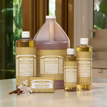 Sandalwood Jasmine - Pure-Castile Bar Soap