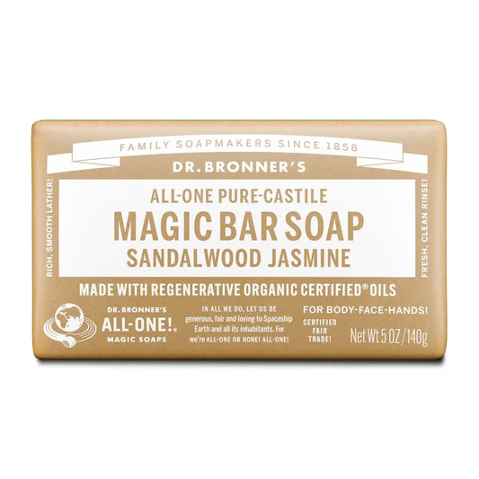 Sandalwood Jasmine - Pure-Castile Bar Soap