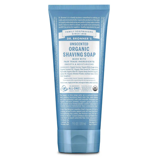 Unscented - Organic Shaving Soaps