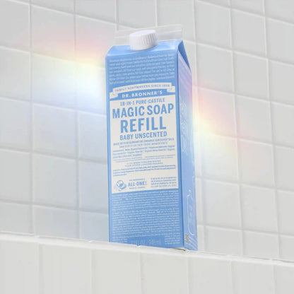 Unscented - Pure-Castile Magic Soap Refill