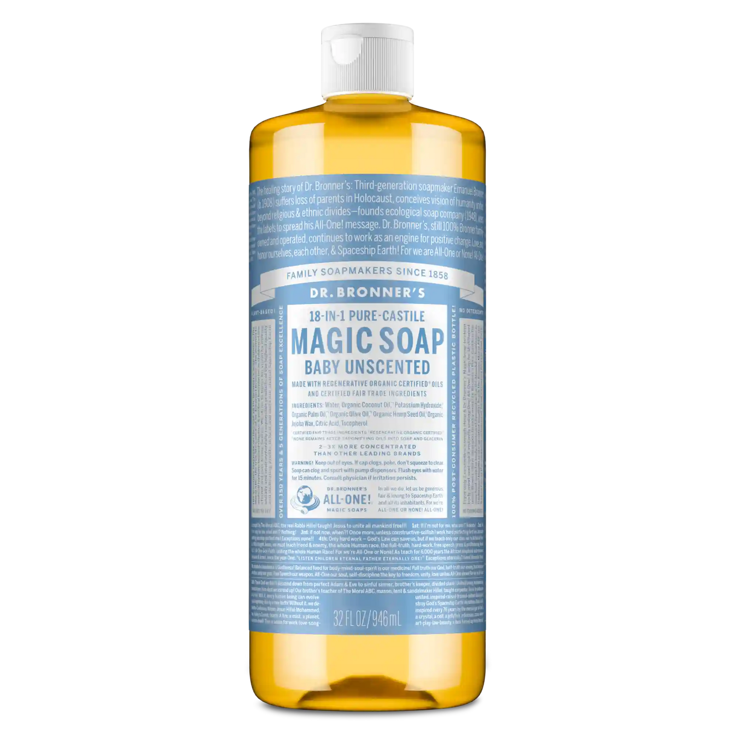 Unscented - Pure-Castile Magic Soap