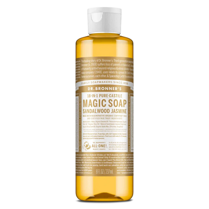 Sandalwood Jasmine - Pure-Castile Magic Soap