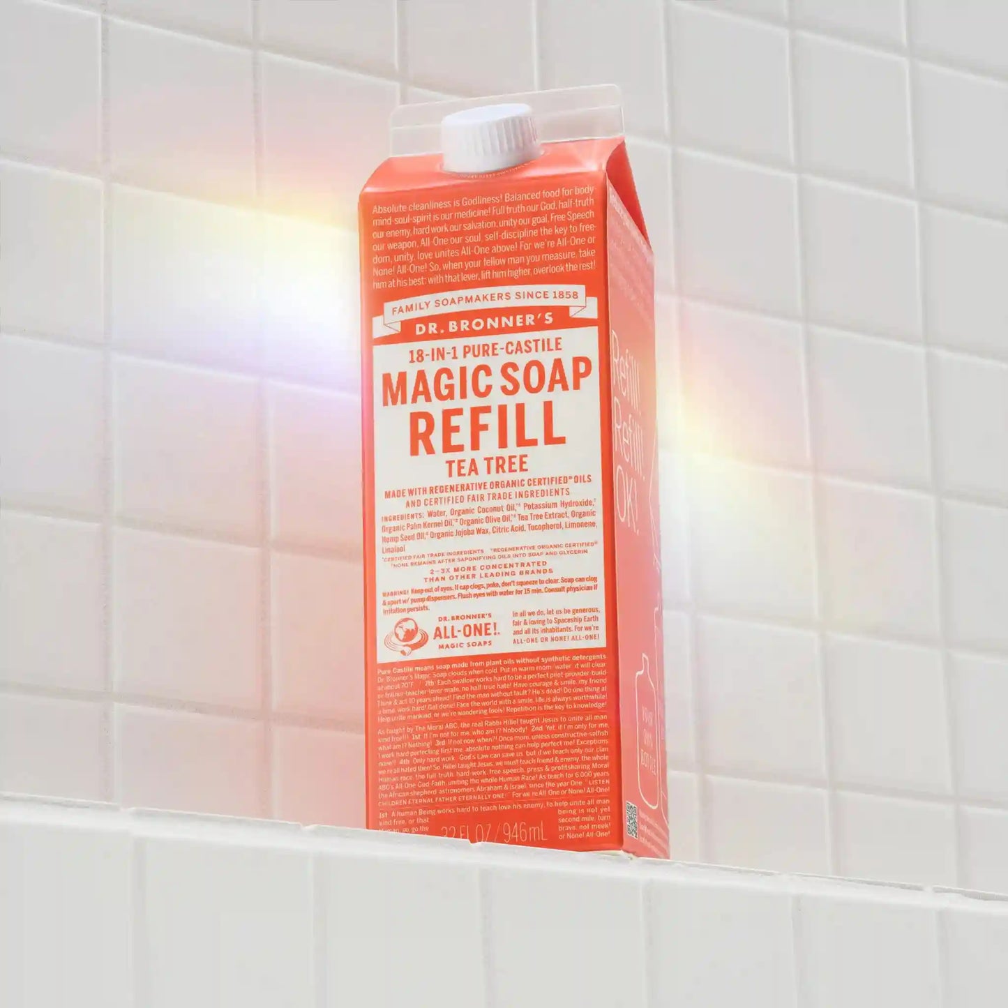 Tea Tree - Pure-Castile Magic Soap Refill