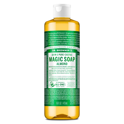 Almond - Pure-Castile Magic Soap
